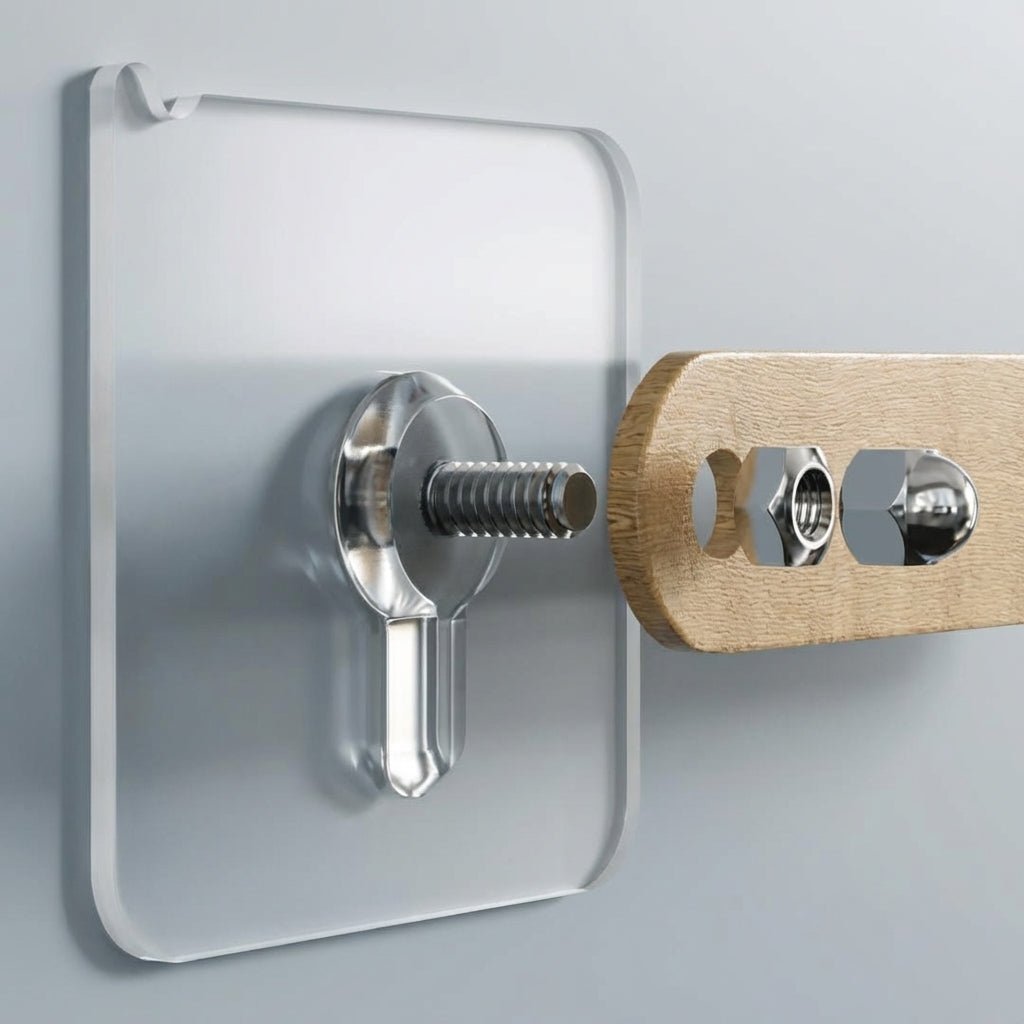 Pack x6 Adhesivos con Tornillo Sin Perforación Para Cocina Y Baño - Muy Moderna Uruguay