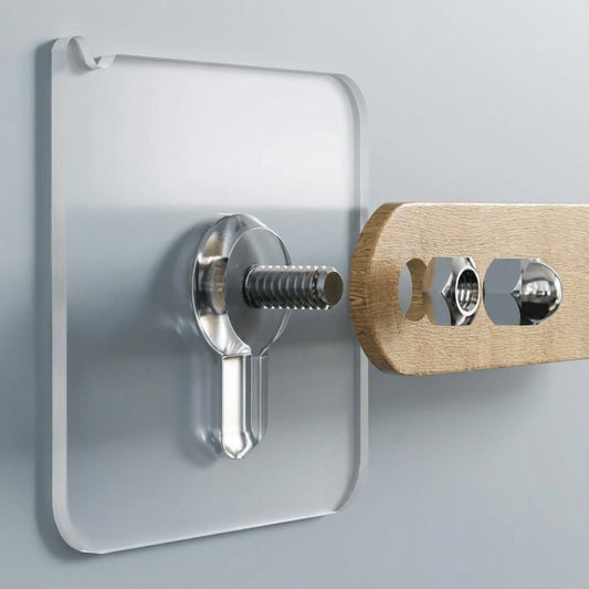 Pack x6 Adhesivos con Tornillo Sin Perforación Para Cocina Y Baño - Muy Moderna Uruguay