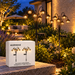 Farol Solar Vintage para Jardín Exterior 64 cm – 6 LED Pack x2