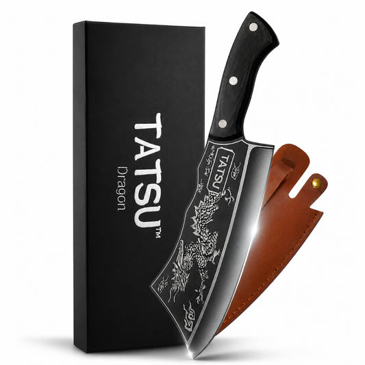 Cuchillo Dragon de Alta Dureza TATSU™ con Funda