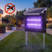 Lámpara Mata Mosquitos Solar UV para Exterior e Interior