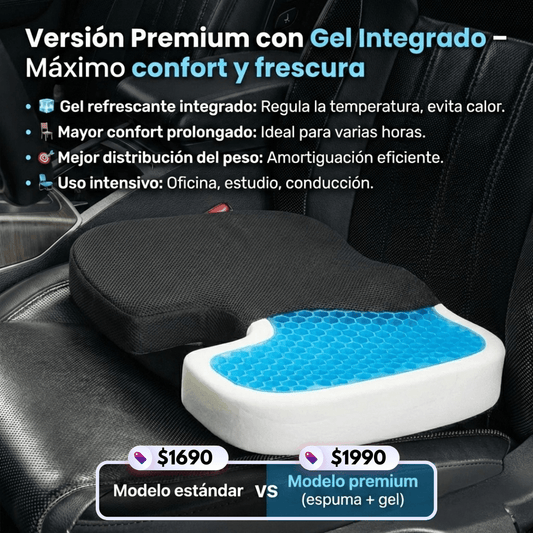 Memory Seat - Almohadón con Memoria - Muy Moderna Uruguay