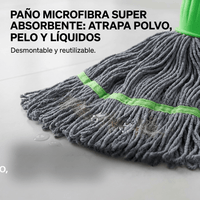 Trapeador 2 En 1 Super Absorbente - Muy Moderna Uruguay