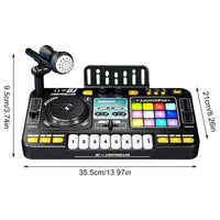 Consola DJ Infantil con Piano y Micrófono — Tocá y Cantá