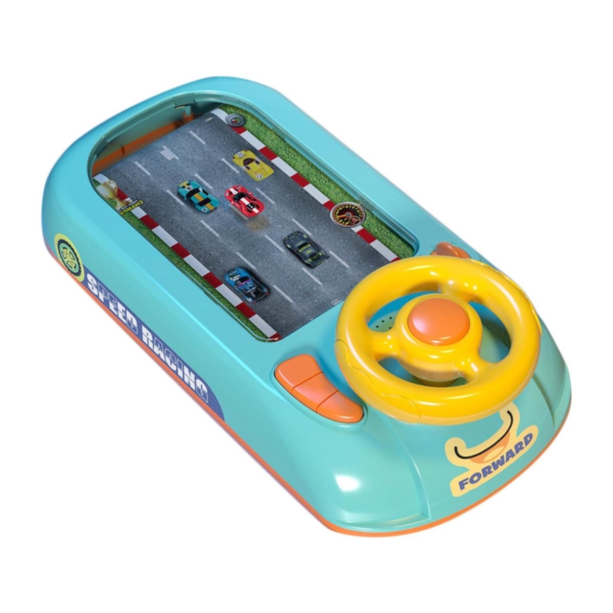 Juego de Carreras con Volante para Niños - Muy Moderna Uruguay