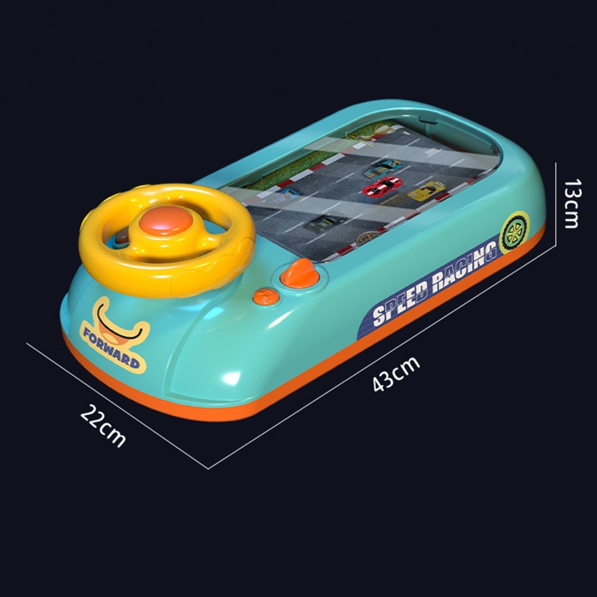 Juego de Carreras con Volante para Niños - Muy Moderna Uruguay