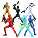 Set 6 Figuras Articuladas Dummy 13 Impreso 3D + Armas