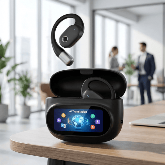 Auriculares Bluetooth Traductores con Inteligencia Artificial Traducción App IA - Muy Moderna Uruguay