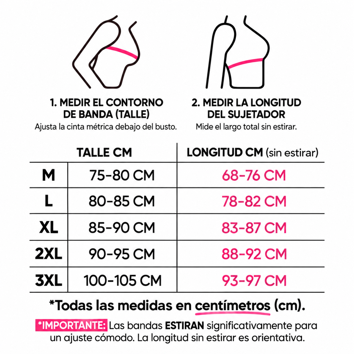 Corpiño Push Up Sin Costuras y Sin Aro — Efecto Levanta Busto