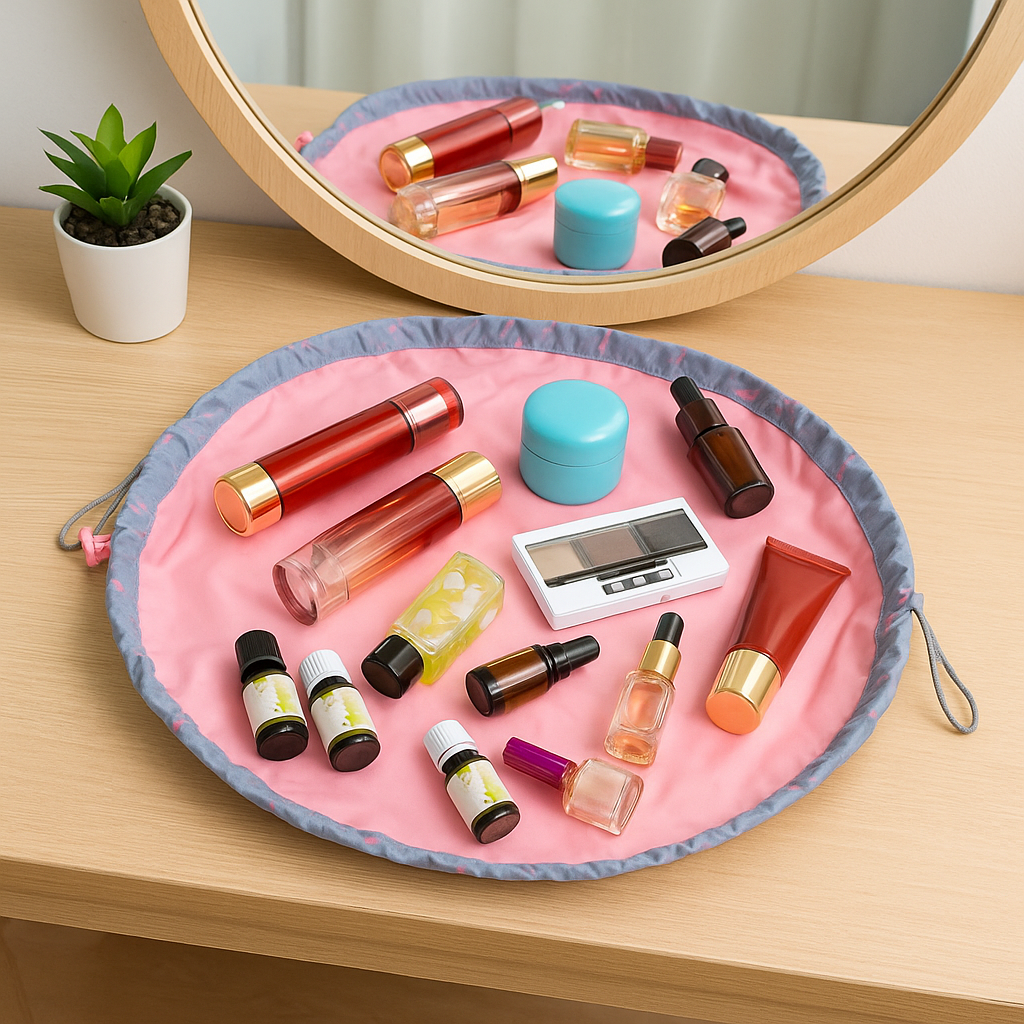 Neceser Para Maquillaje y Cosméticos Desplegable