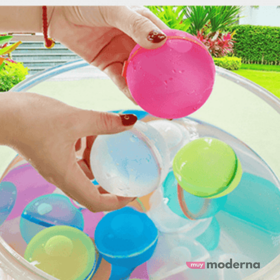 Bombitas de Agua Reutilizables Magnéticas - Muy Moderna Uruguay