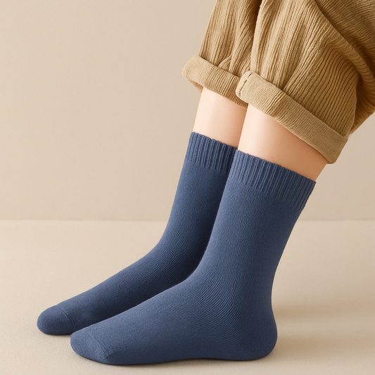 Medias Unisex 100% Algodón Premium X6 Pares