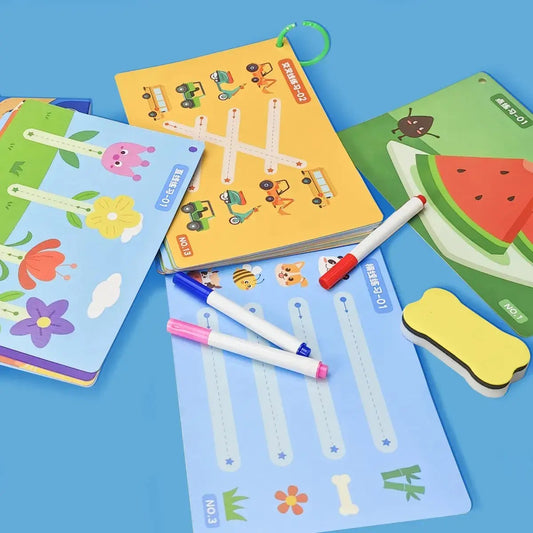 Libro Montessori De Escritura Y Dibujo 64 Páginas