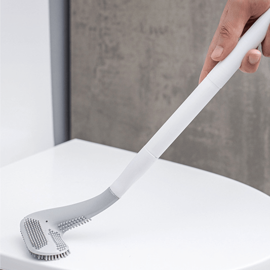 Cepillo De Silicona Para Inodoro Con Cerdas Tipo Golf - Muy Moderna Uruguay