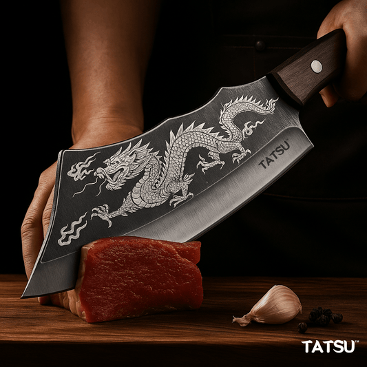 Cuchillo Dragon de Alta Dureza TATSU™ con Funda - Muy Moderna Uruguay