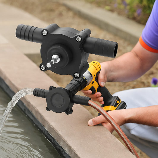 Bomba de Agua Adaptable para Taladro