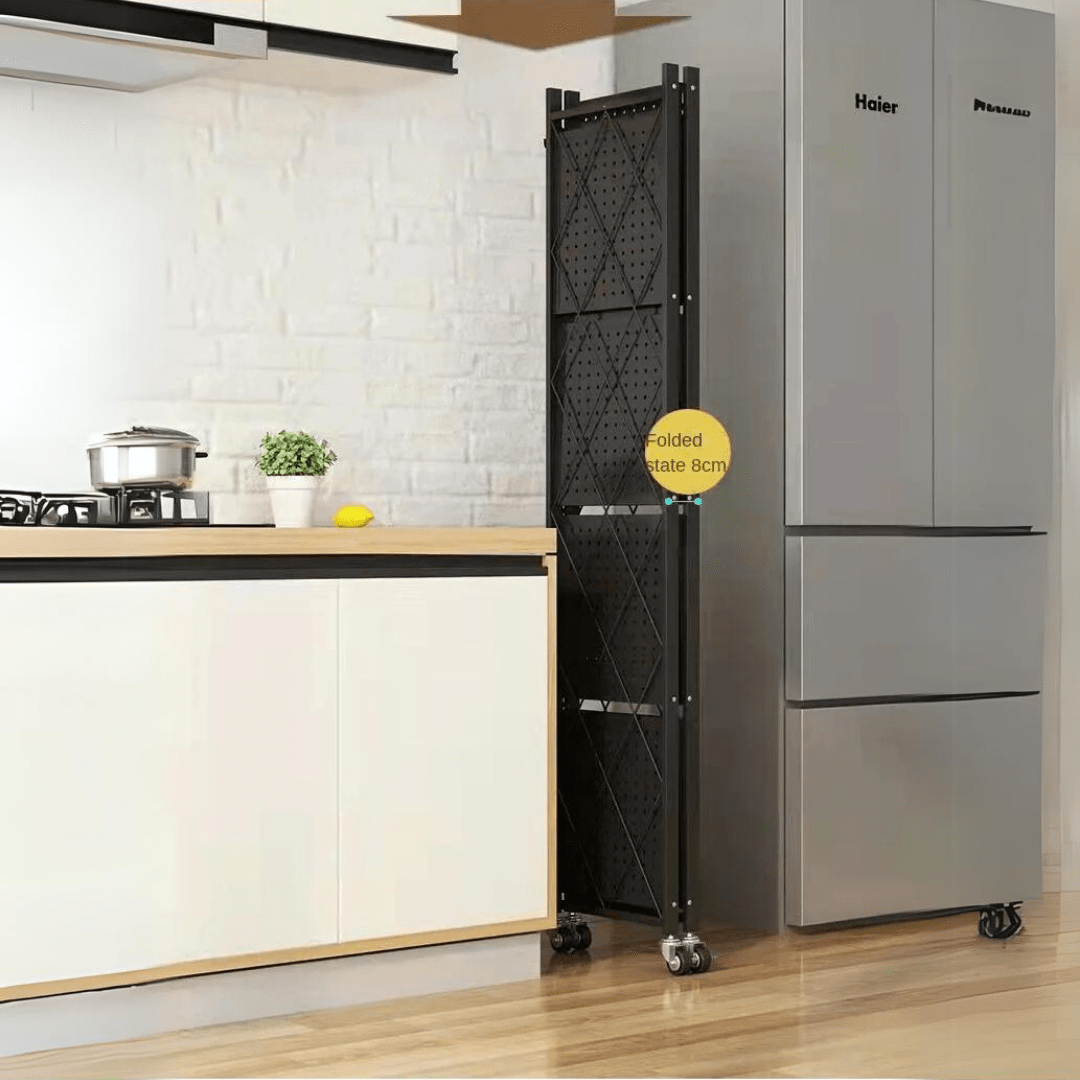 Estantería Plegable de 5 Niveles con Ruedas - Muy Moderna Uruguay