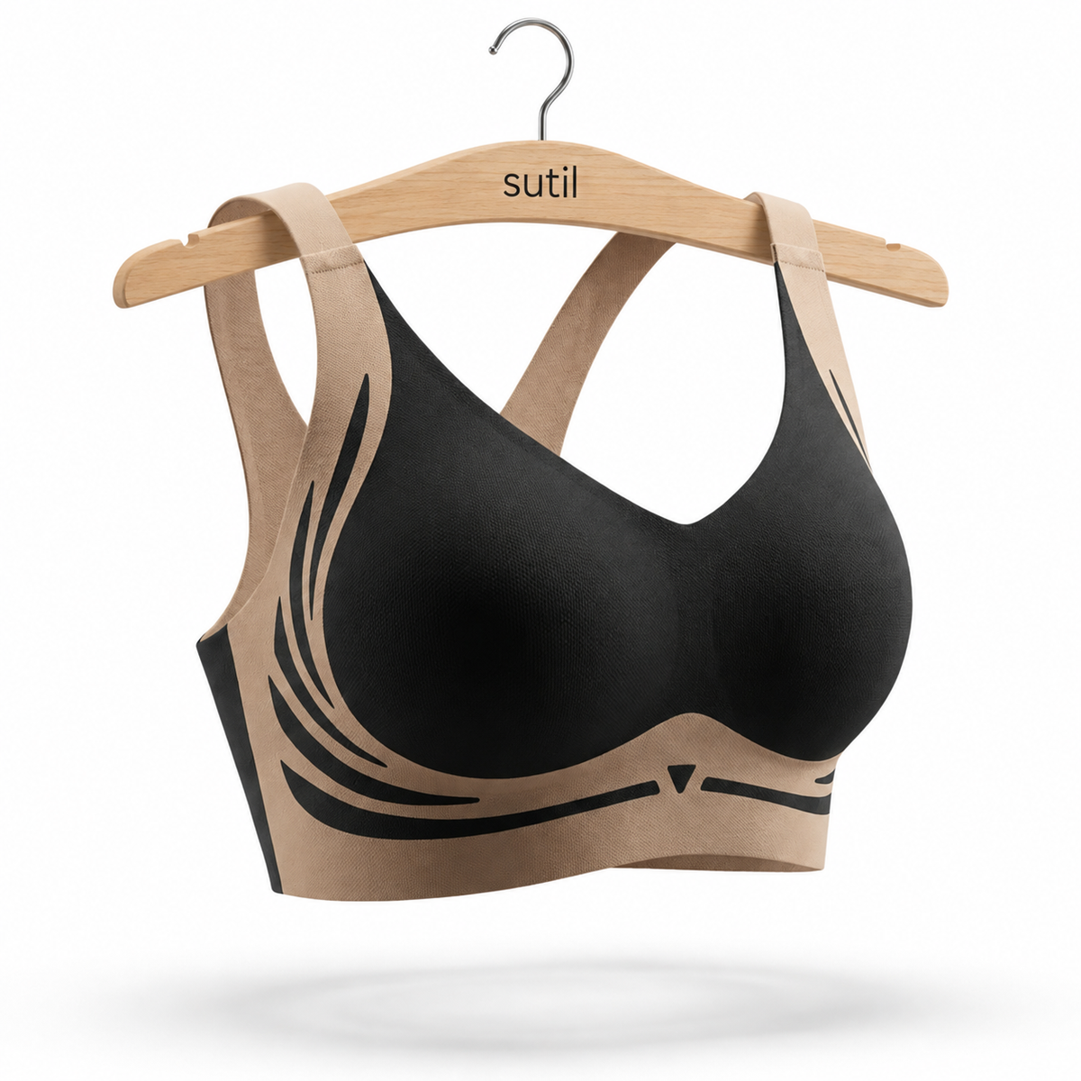 Corpiño Push Up Sin Costuras y Sin Aro — Efecto Levanta Busto