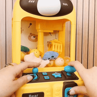 Máquina De Garra Juguete Eléctrico USB Con Muñecos Para Niños