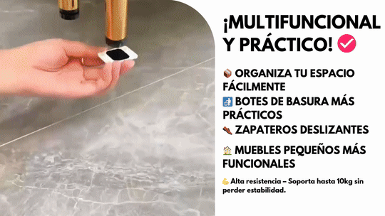 Kit x8 Ruedas Adhesivas para Muebles