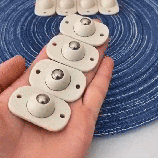 Kit x8 Ruedas Adhesivas para Muebles