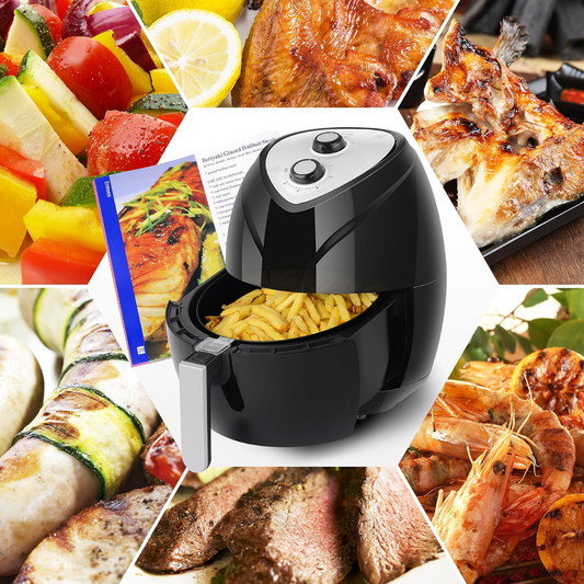 Freidora Sin Aceite Grande 5.5L 1500W - Muy Moderna Uruguay