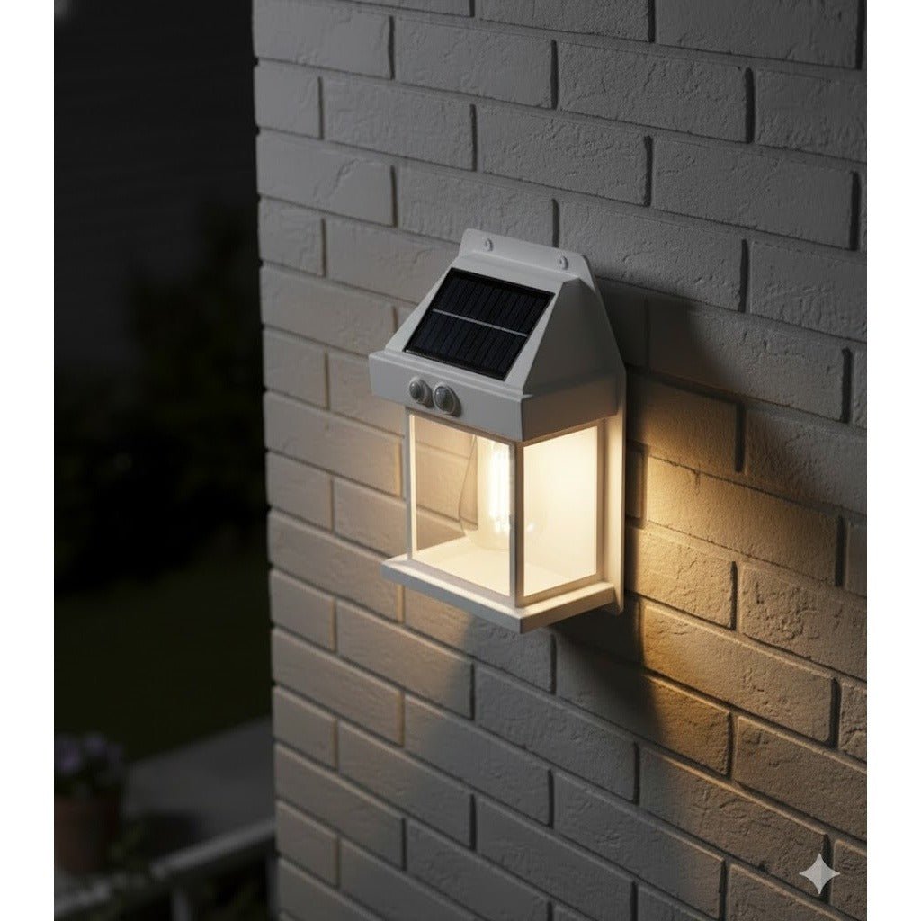 Foco Bombilla Led Solar De Pared Con Sensor De Movimiento - Muy Moderna Uruguay