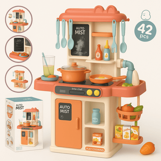 Juego De Cocina Set Completo Infantil - Muy Moderna Uruguay