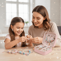 Kit Completo para Crear Pulseras Metálicas con Dijes y Cuentas - Muy Moderna Uruguay