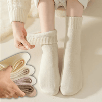 Medias Térmicas Abrigadas Con Felpa Interior 4 Pares - Muy Moderna Uruguay