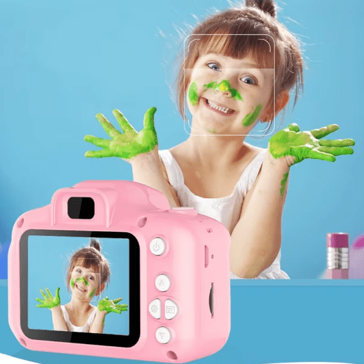 Mini Cámara Digital Para Niños + Tarjeta 32gb - Muy Moderna Uruguay