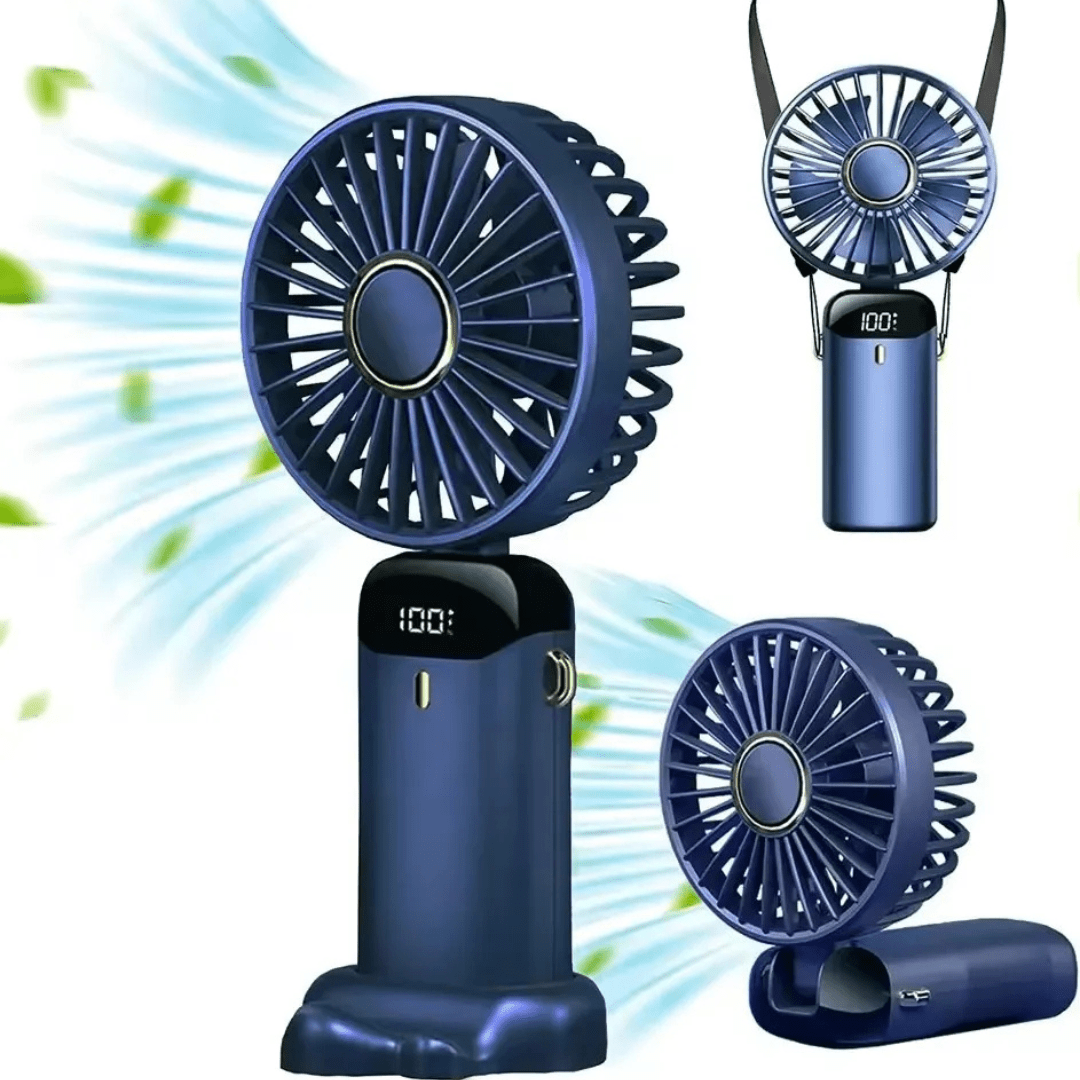Mini Ventilador De Mano Portátil 5 Velocidades - Muy Moderna Uruguay