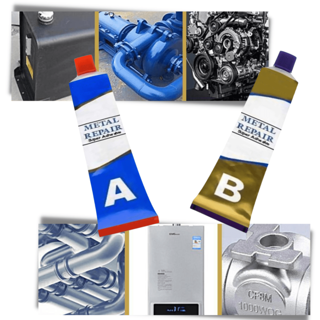 Pasta De Reparación Resistente Al Calor Para Metales - Muy Moderna Uruguay