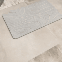 Alfombra de Piedra Diatomita Absorbente para Baño