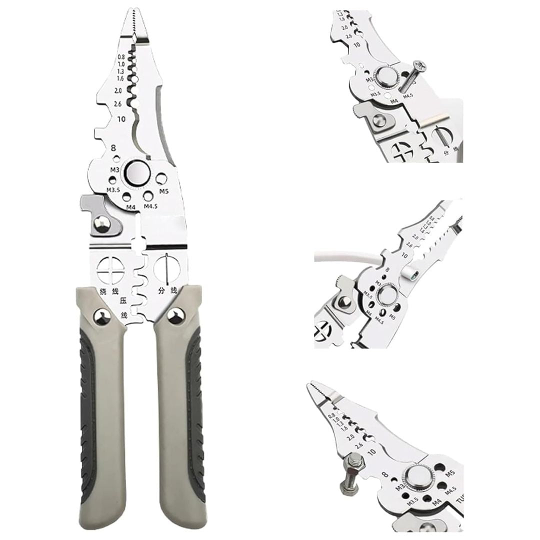 Pinza Electricista 7 en 1 para Cables - Muy Moderna Uruguay