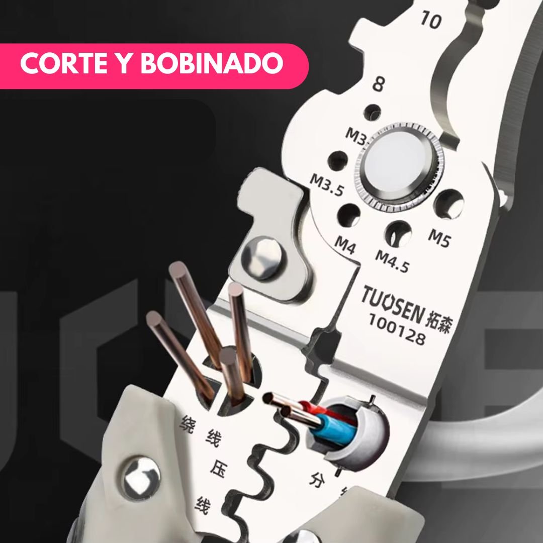 Pinza Electricista 7 en 1 para Cables - Muy Moderna Uruguay