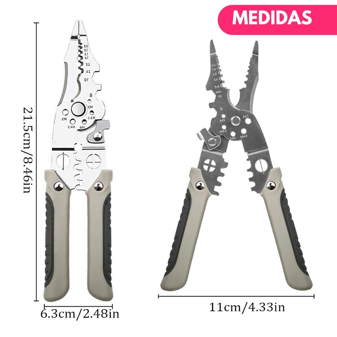 Pinza Electricista 7 en 1 para Cables - Muy Moderna Uruguay