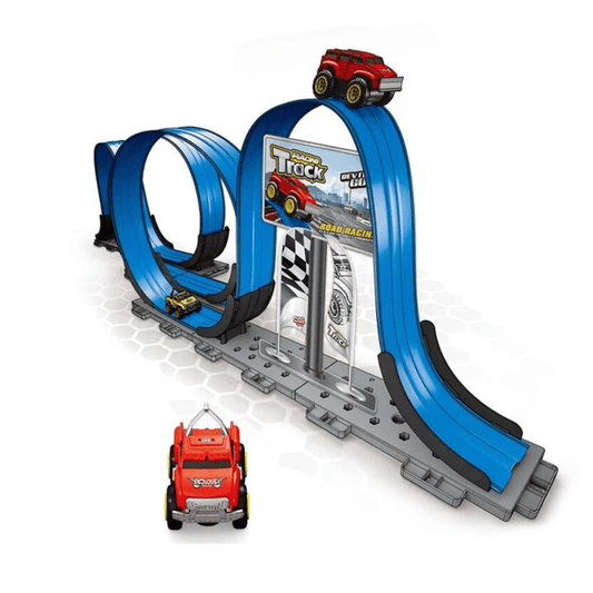 Pista de Carreras Magnética y Flexible con Auto (230cm) - Muy Moderna Uruguay