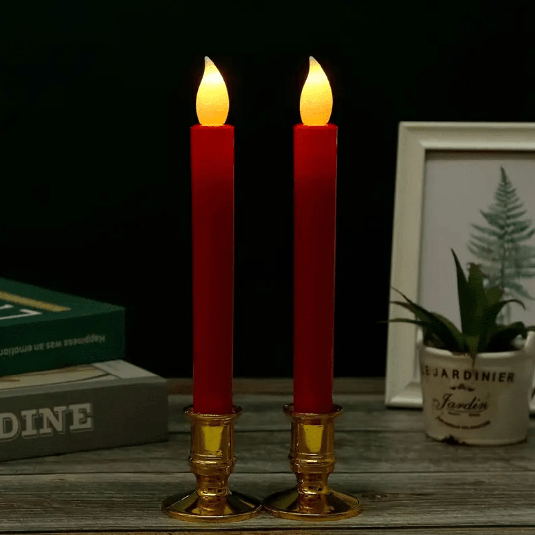 Set 12 Velas LED Decorativas - Muy Moderna Uruguay