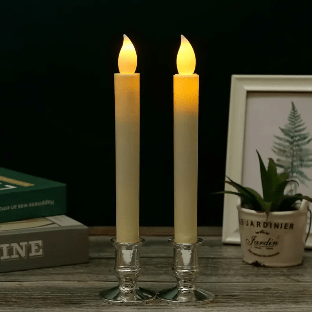 Set 12 Velas LED Decorativas - Muy Moderna Uruguay