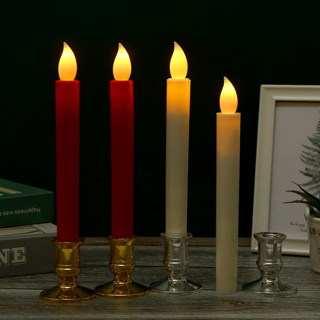 Set 12 Velas LED Decorativas - Muy Moderna Uruguay