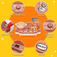 Set Completo Barbacoa De Juguete Simulador De Cocina con Efectos - Muy Moderna Uruguay