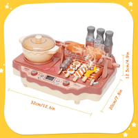 Set Completo Barbacoa De Juguete Simulador De Cocina con Efectos - Muy Moderna Uruguay