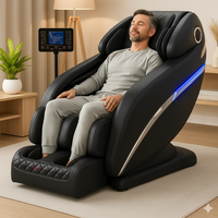 Sillón Masajeador de Lujo - Masaje de Cuerpo Completo con Compresión Y Rodillos