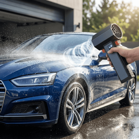 Sopladora de Aire Inalámbrica — Secado y Limpieza Profesional Sin Cables - Muy Moderna Uruguay