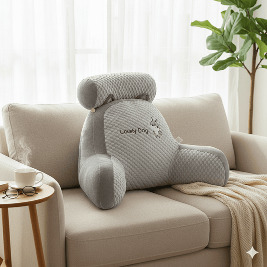 Almohadón Lumbar con Posabrazo para Cama, Silla y Sillón - Muy Moderna Uruguay