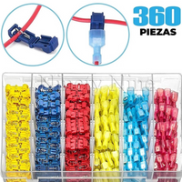 Kit De Conectores de Cable en "T" (360 piezas)