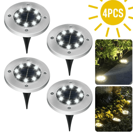 Set x4 Iluminadores Ecológicos para Jardín (4 unidades) - Muy Moderna Uruguay
