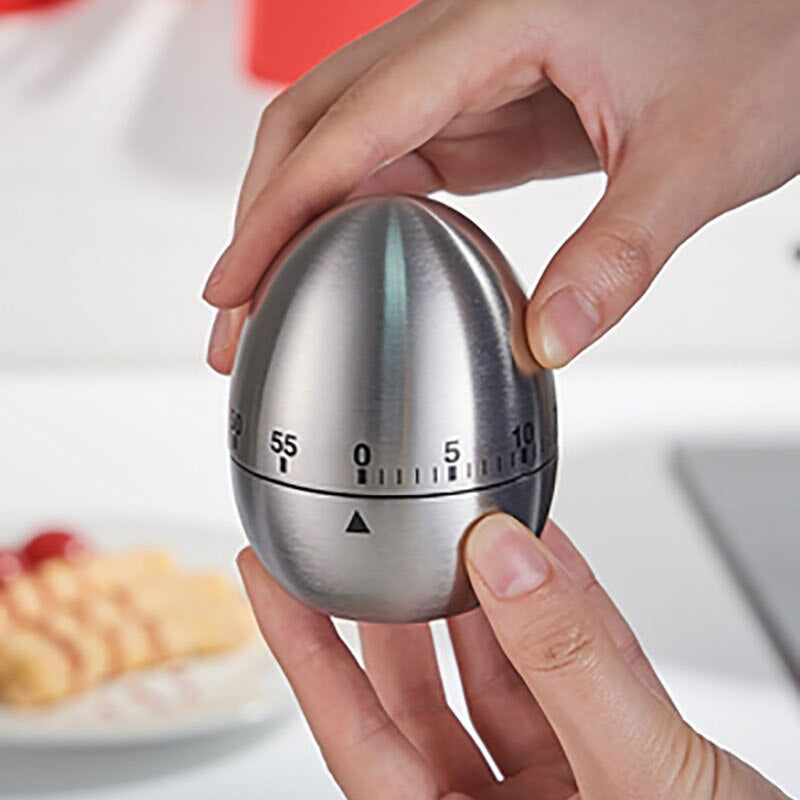 Temporizador de Acero Inoxidable Egg Timer