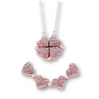 Collar Trebol de Corazones